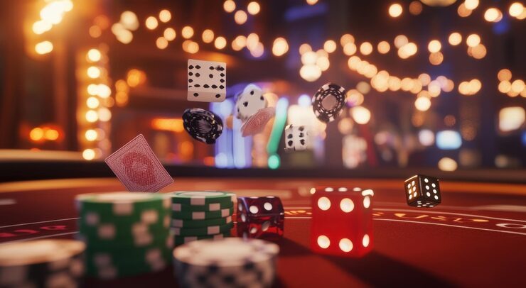 Live dealer at Quickspin blackjack table on gading 4d mobile app